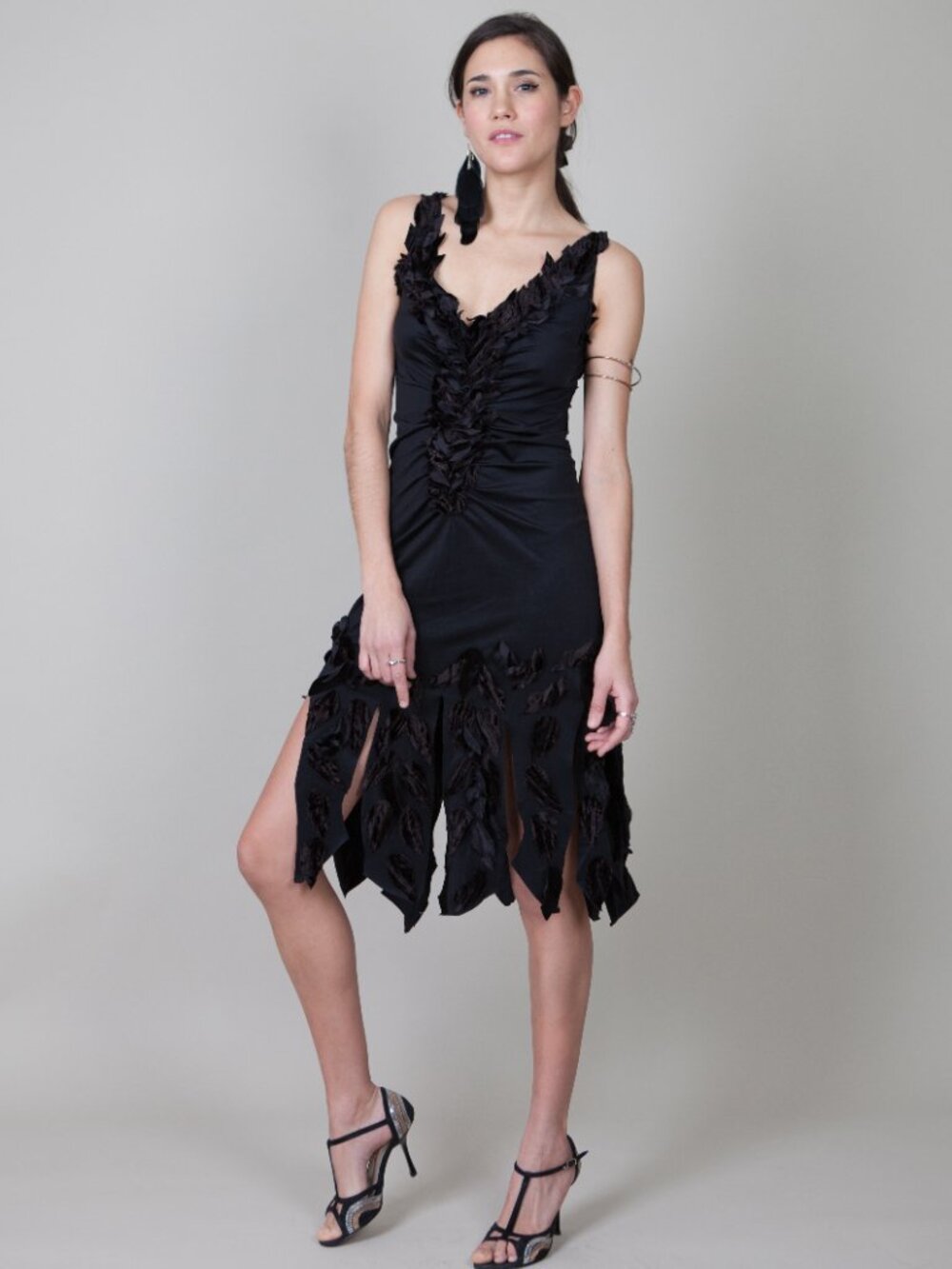 VELVET LEAF gypsy DRESS - Picture 5 of 5